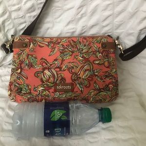 Sak Roots fabric cross body